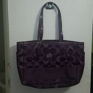 Coach purse/ diaper bag